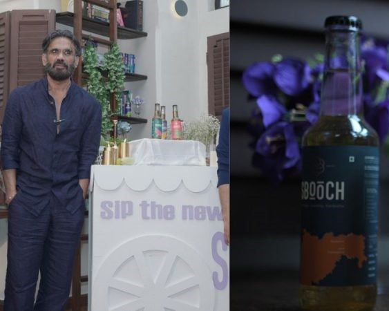 Suniel Shetty Partners With Sbooch, A Preservative-Free Kombucha Drink Brand