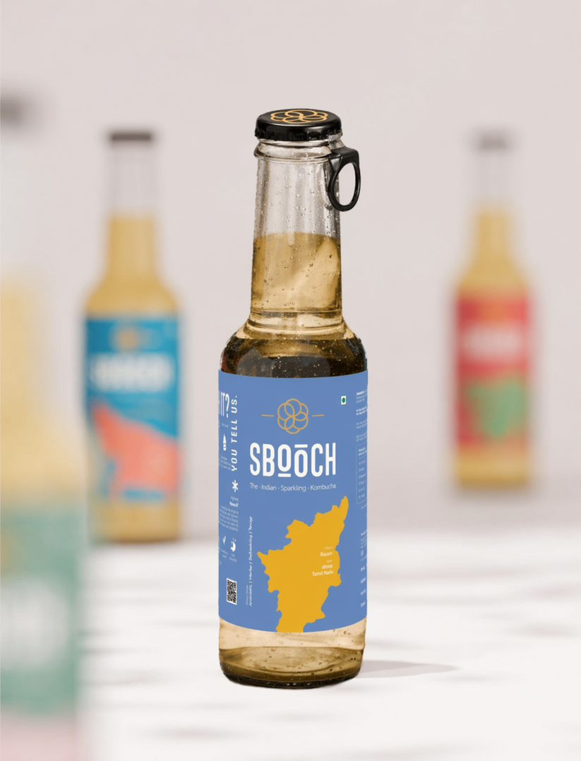 Shop Rasam Kombucha Drink India | Spicy South Indian Elixir